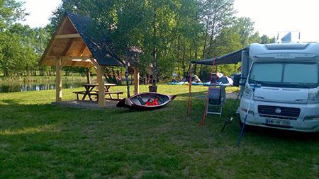 camper/trailer 30 PLN/day + possible electricity connection to camper or trailer 15 PLN/day